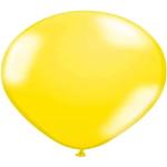 Gelbe Folat Luftballons 50-teilig 