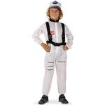 Weiße Folat Astronauten-Kostüme für Kinder Größe 134 