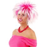 Reduzierte Pinke Folat Faschingsperücken & Karnevalsperücken aus Spitze Einheitsgröße 