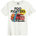 Amplified Unisex T-Shirt, FOO Fighters - Camper Van, altweiß, L