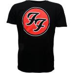 Foo Fighters FF Logo Band T-Shirt Schwarz – Offizielles Merchandise - XL