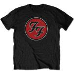 Foo Fighters - FF Logo Uni kleines T-Shirt - Schwarz