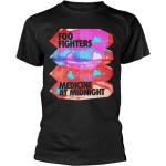 Foo Fighters - "Medicine At Midnight" T-Shirt für Herren/Damen Unisex PH818 (S) (Schwarz)