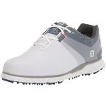 Footjoy Herren Pro SL Golfschuhe, Weiß Grau, 46 EU