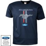 Marineblaue Ford Mustang T-Shirts für Herren 