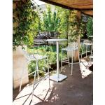 Cremefarbene Barhocker & Barstühle aus Aluminium Höhe 50-100cm 