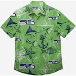 Reduzierte Blaue Tropische Forever Collectibles NFL Hawaiihemden für Herren Größe L 