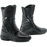 Schwarze Forma Jasper High Top Sneaker & Sneaker Boots mit Reißverschluss aus Leder mit Reflektoren Größe 40 