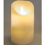 Cremefarbene 15 cm Formano LED Kerzen mit beweglicher Flamme 