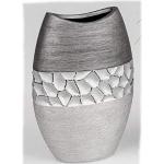 Reduzierte Silbergraue Moderne 20 cm Formano Vasen & Blumenvasen 20 cm 