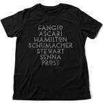 Formel 1/F1 Racer Weltmeister Kurzärmeliges Unisex-T-Shirt