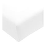 Weiße Formesse Spannbettlaken in Übergröße aus Jersey 140x190 