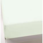 Pastellgrüne Moderne Spannbettlaken in Übergröße aus Jersey 140x190 