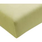 Limettengrüne Moderne Formesse Spannbettlaken in Übergröße aus Jersey 220x200 