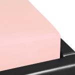 Rosa Moderne Formesse Spannbettlaken in Übergröße aus Jersey 220x200 