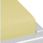 Limettengrüne Moderne Formesse Spannbettlaken in Übergröße aus Baumwolle 120x190 