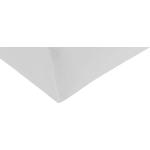 Weiße Moderne Formesse Spannbettlaken in Übergröße aus Baumwolle 200x200 