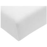 Weiße Formesse Spannbettlaken & Spannbetttücher aus Jersey 140x200 