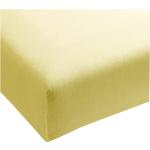 Gelbe Formesse Spannbettlaken & Spannbetttücher aus Baumwolle maschinenwaschbar 140x200 