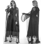 Schwarze Zombiebraut-Kostüme & Geisterbraut-Kostüme für Damen Größe XXL 