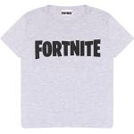 Graue Fortnite Kinder T-Shirts für Jungen Größe 128 
