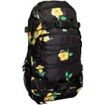 forvert Louis Allover Backpack (Sale) black hibiskus, Synthetik