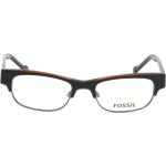 Braune Fossil Brillenfassungen aus Kunststoff für Herren 