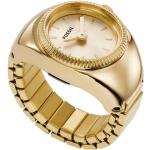 Reduziertes Goldenes Fossil Uhrenzubehör aus Edelstahl für Damen 