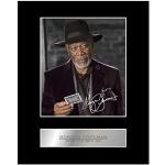 Fotodruck mit Autogramm von Morgan Freeman Now You See Me
