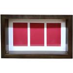 Rote Fotorahmen aus Holz 20x30 
