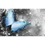 Blaue Fototapeten & Bildtapeten mit Insekten-Motiv aus Papier 