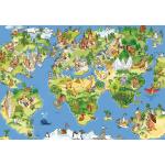 Fototapete Vlies 16083 Kids World Map 5-tlg. 250 x 180 cm