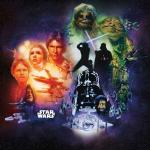 Fototapete Vlies DX5-044 Disney Edition 4 Star Wars Classic Poster Colla 5-tlg. 250 x 250 cm