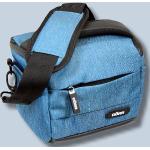 Blaue Elegante Spiegelreflex Kamerataschen mit Reißverschluss Wasserdicht 