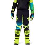 Fox 360 Streak Jugend Motocross Hose schwarz/blau/gelb
