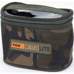 Camouflage Fox Rage Karpfentaschen durchsichtig mit Reißverschluss aus Polyester klein 