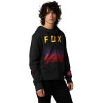 Schwarze Streetwear FOX Herrenhoodies & Herrenkapuzenpullover aus Baumwolle mit Kapuze Größe S für den für den Herbst 