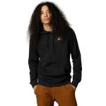 Schwarze Streetwear FOX Herrenhoodies & Herrenkapuzenpullover aus Baumwolle mit Kapuze Größe L für den für den Herbst 