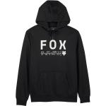 Schwarze FOX Herrenhoodies & Herrenkapuzenpullover aus Fleece Größe S 