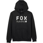 Schwarze FOX Herrenhoodies & Herrenkapuzenpullover aus Fleece Größe XL 