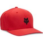 Reduzierte Rote FOX Flex-Caps für Herren Größe L 