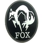 Fox Foxhound MGS Im Dunkeln Leuchten Airsoft Klettverschluss PVC-Patch