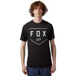 Reduzierte Schwarze FOX T-Shirts für Herren Größe L 
