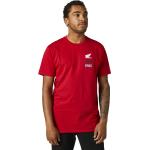 Reduzierte Rote Kurzärmelige FOX T-Shirts für Damen Größe S 