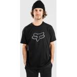 Schwarze Streetwear FOX Legacy T-Shirts für Herren Größe XL 