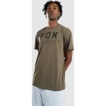 Grüne Streetwear FOX T-Shirts für Herren Größe XL 