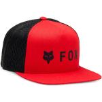 Reduzierte Rote Unifarbene FOX Snapback-Caps aus Mesh für Herren Einheitsgröße 