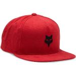Reduzierte Rote Unifarbene FOX Snapback-Caps aus Baumwolle für Herren Einheitsgröße 