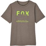 Reduzierte Braune Langärmelige FOX T-Shirts aus Baumwolle 