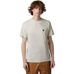 Weiße Vintage Kurzärmelige FOX T-Shirts für Herren Größe S 